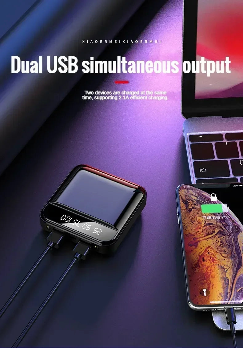 Portable Charger 30000mAh Power Bank with PD Fast Charging Tidesmit