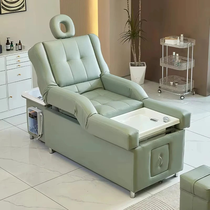 Electric Massage Bed and Head Therapy Chair | Tidesmit Premium Wellness Massage Chairs plum Tidesmit