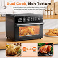 OEM 30L 18-in-1 Electric Air Fryer Oven Toaster Oven Combo 13inches Pizza Roast Oven With 4 Accessories For Household Use