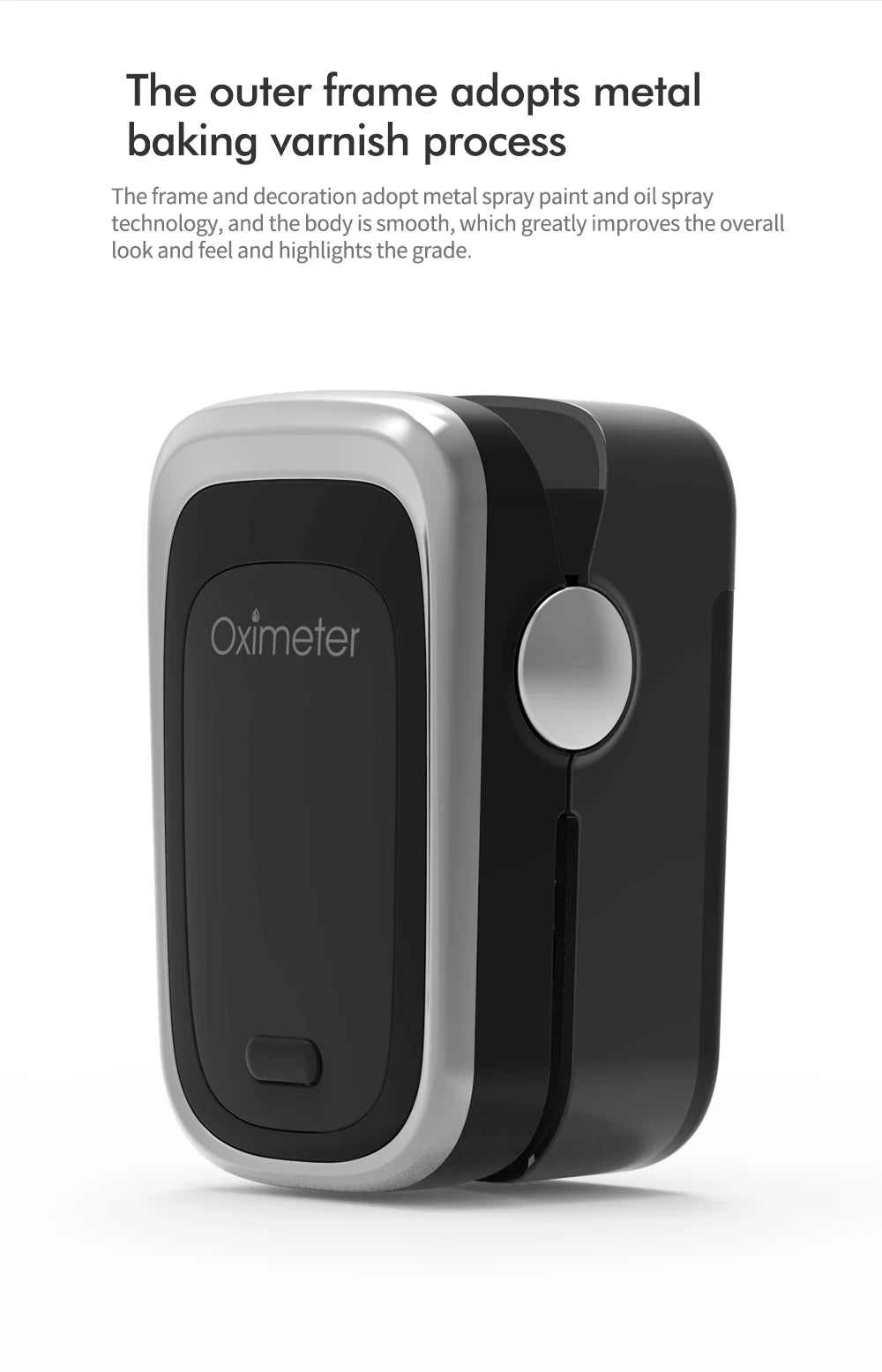JianyouCare Finger Pulse Oled Oximeter Portable RR Blood Oxygen Saturation Meter Respiratory Rate Oximetro De Dedo Pulsioximetro