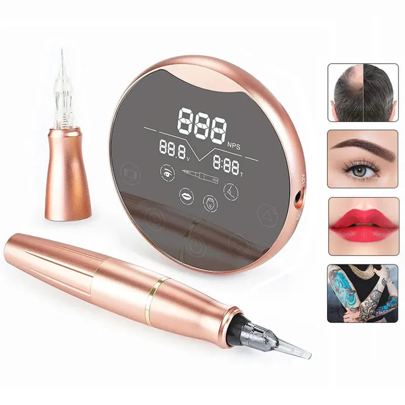 P90 Digital Permanent Makeup Machine Kit | Professional PMU Device Permanent Makeup Machines Tidesmit
