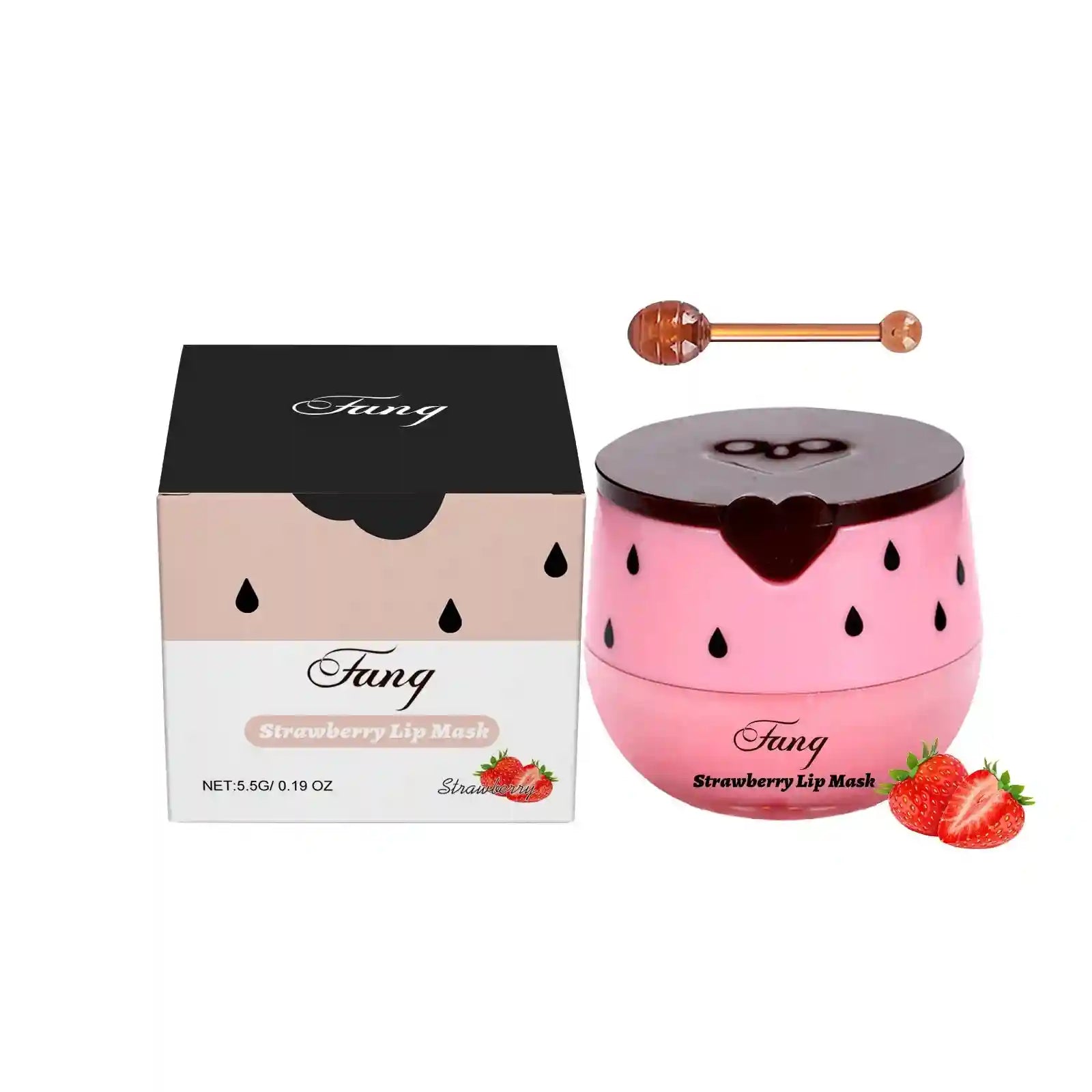 Moisturizing Lip Treatment & Hydrating Repair Balm - Tidesmit Lip Care Strawberry boxed Tidesmit