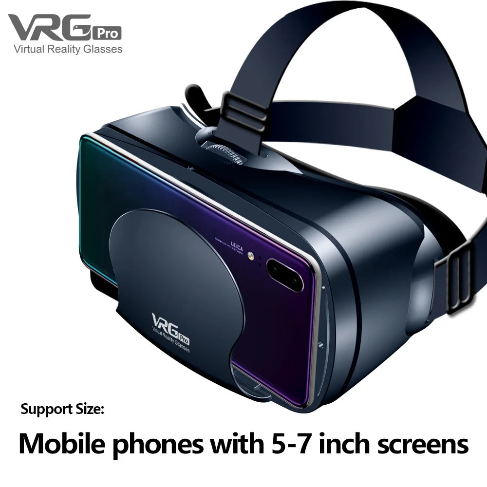 VR Headset for Smartphones - Immersive Wide Angle Smart Glasses Tidesmit