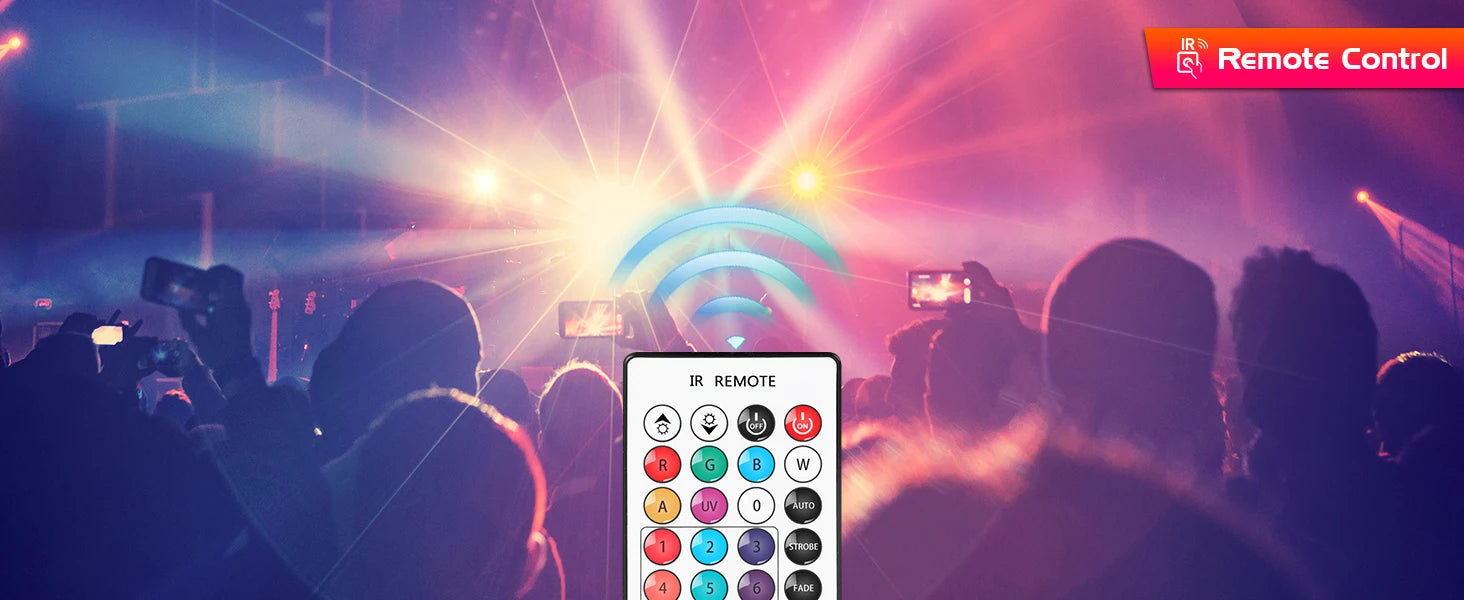 U'King 4PCS 4in1 RGBW LED Battery Par Light 3x4W Triangle Wash Wall Light DMX512 Wireless Effect Light for Concert Disco Party