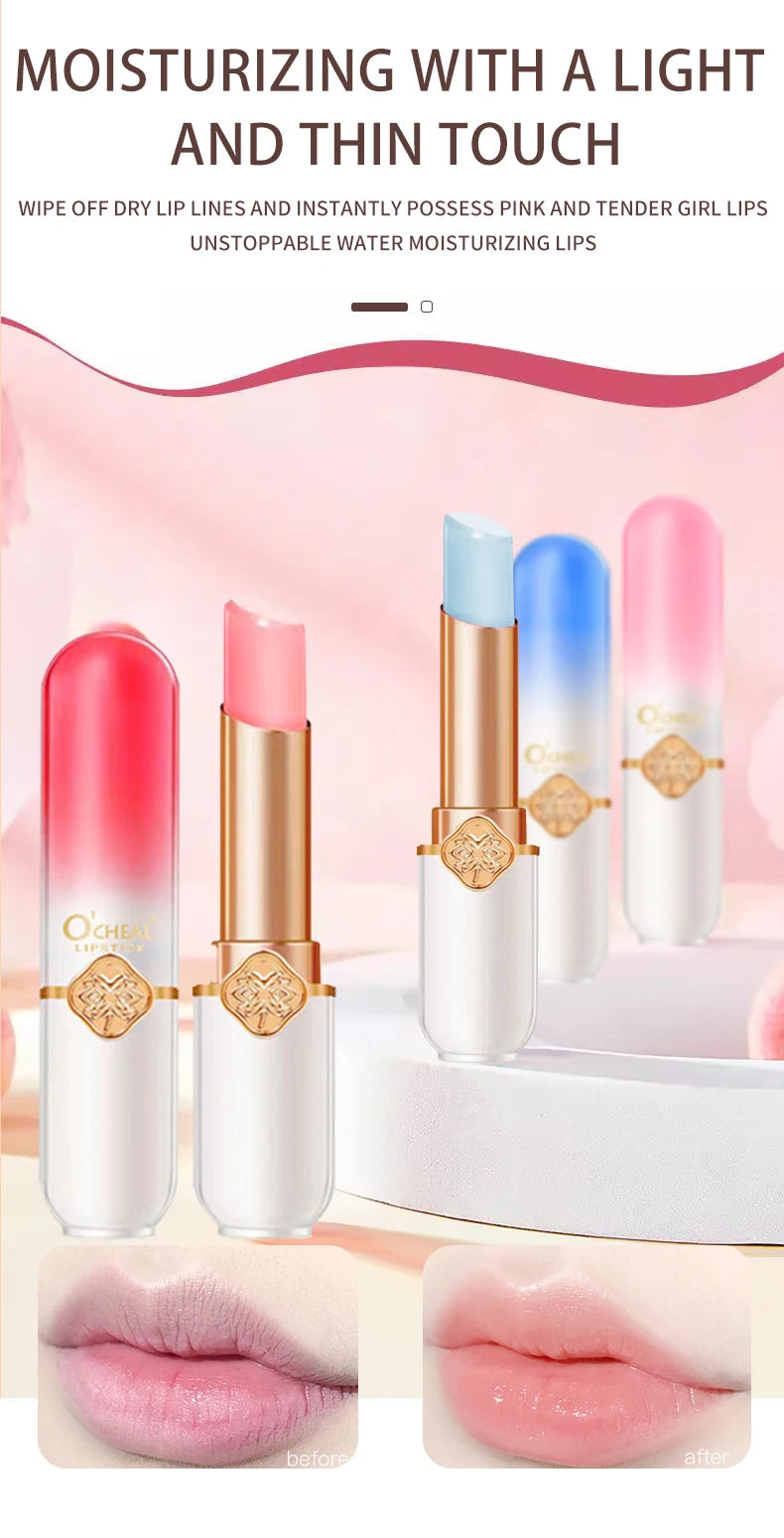 Moisturizing Lip Balm Tint - Fruit Scented Nourishing Treatment by Tidesmit Lip Care Tidesmit