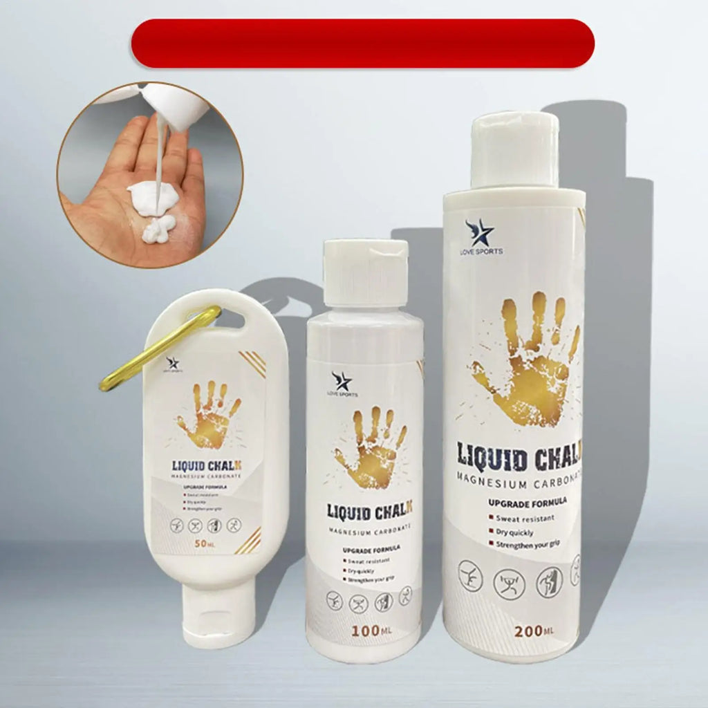 Sports Liquid Magnesium Powder Fitness Lifting Efficient Anti Slip sweat-absorbing Cream Grip Liquid Magnesium For Rock Climbing