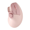 Seenda Ergonomic Bluetooth 2.4G Wireless Mouse with Volume knob Quiet clicks Rechargeable Vertical USB Mouse for Mac Windows PC