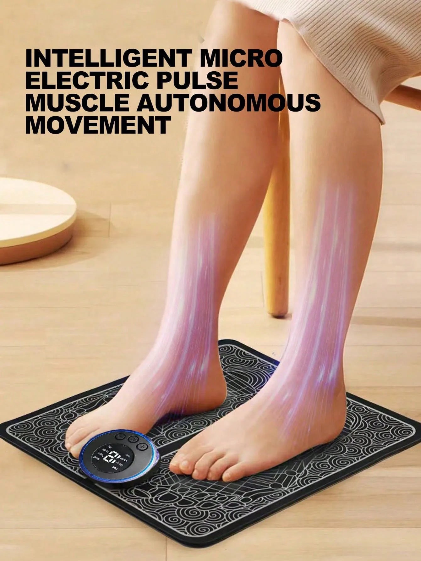 Electric Foot Massager Pad - Deep Tissue Muscle Relief Device Body Shaping Massage Equipment Tidesmit