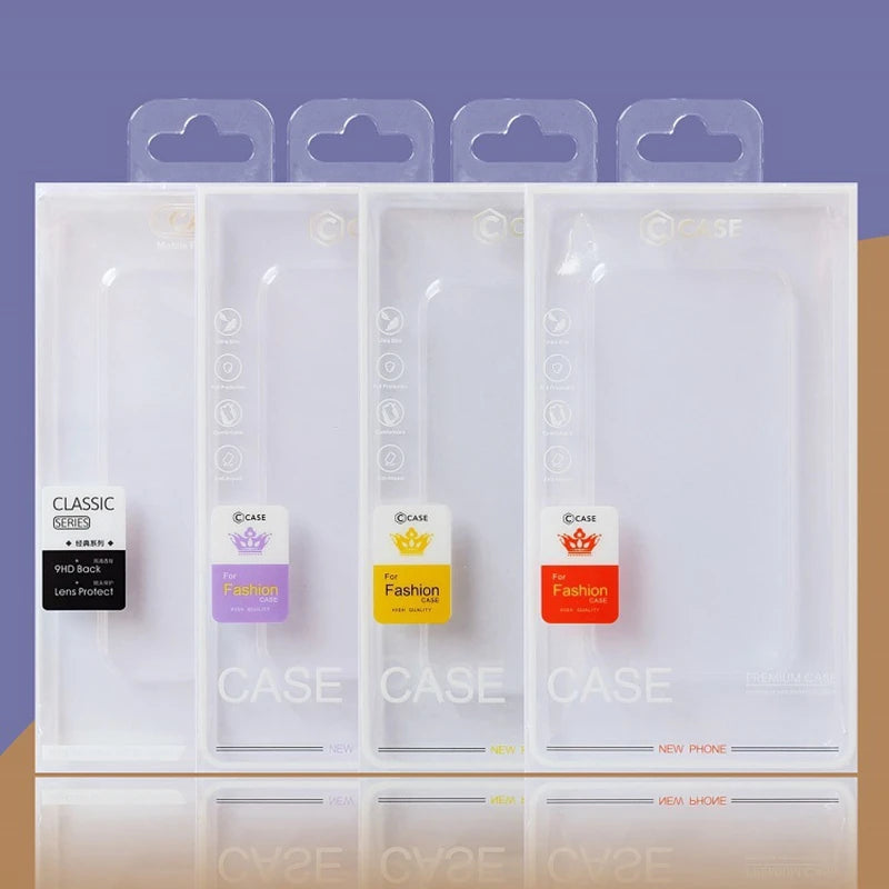 Phone Case Retail Packaging Box - Universal Clear PVC Display Tidesmit