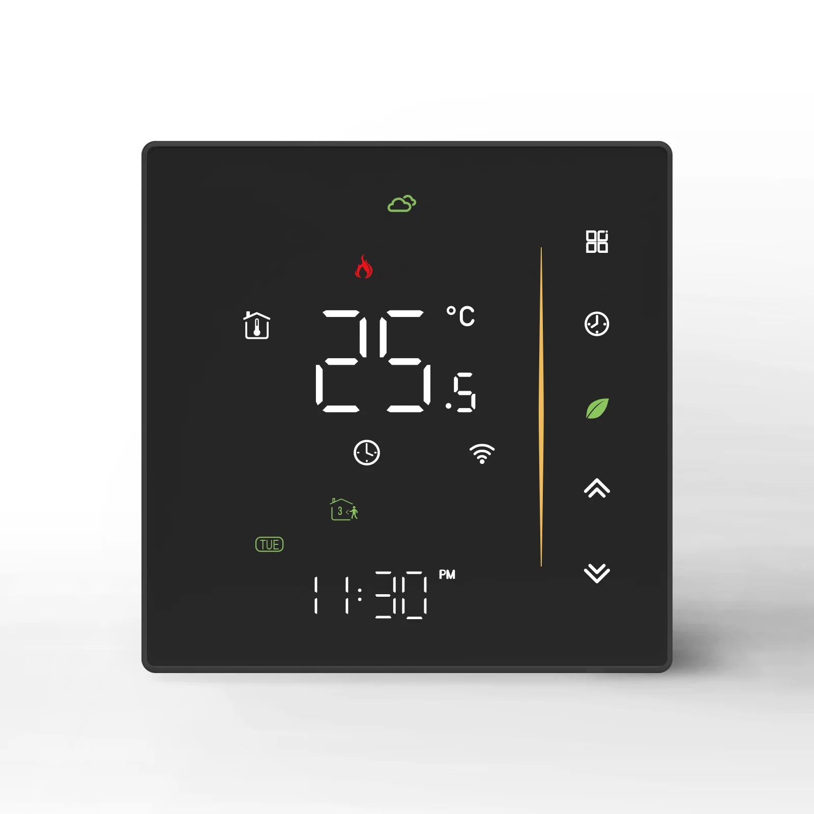 MOES Smart Thermostat WiFi/ZigBee for Water/Electric/Gas Boiler, Weekly Programmable, Works with Alexa Google Tuya, 86mm
