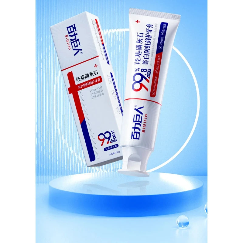 Tidesmit 99.8% high-purity hydroxyapatite toothpaste for teeth whitening and cavity prevention