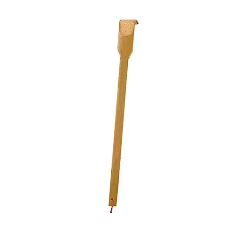 Bamboo Back Scratcher for Deep Tissue Relief - Ergonomic Long Handle Body Shaping Massage Equipment Tidesmit