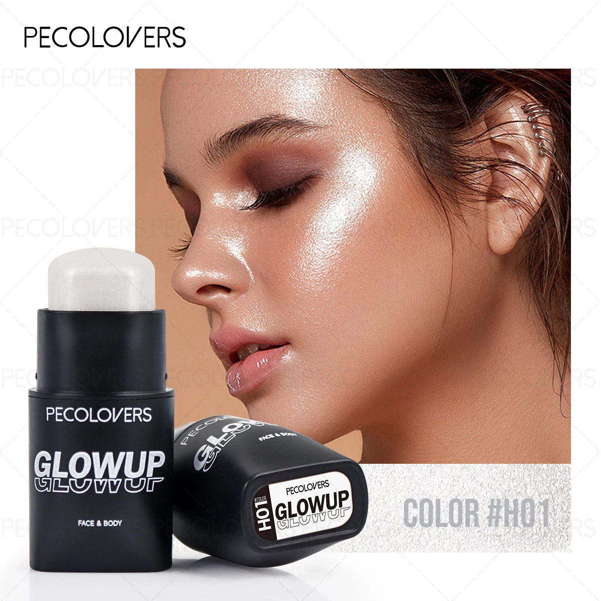 Tidesmit waterproof face highlight stick for natural contour and 3D sculpting long-lasting makeup detail view