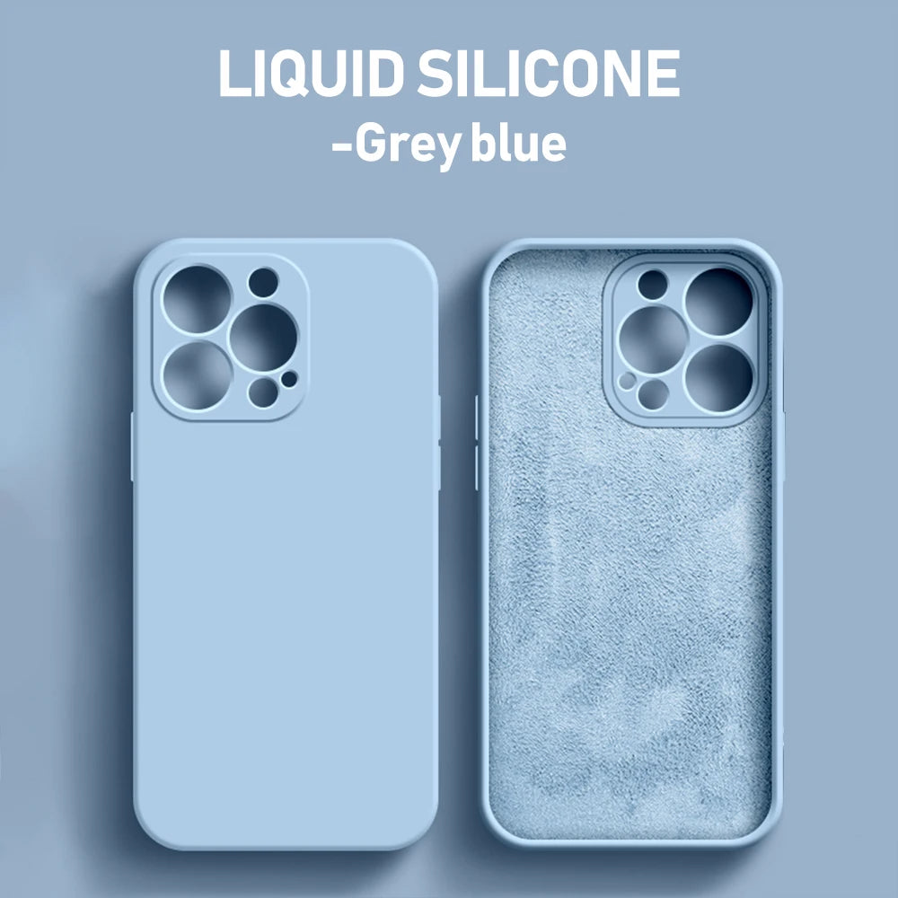 iPhone 15 Pro Silicone Case – Shock-Absorbing Slim Fit Cover Tidesmit