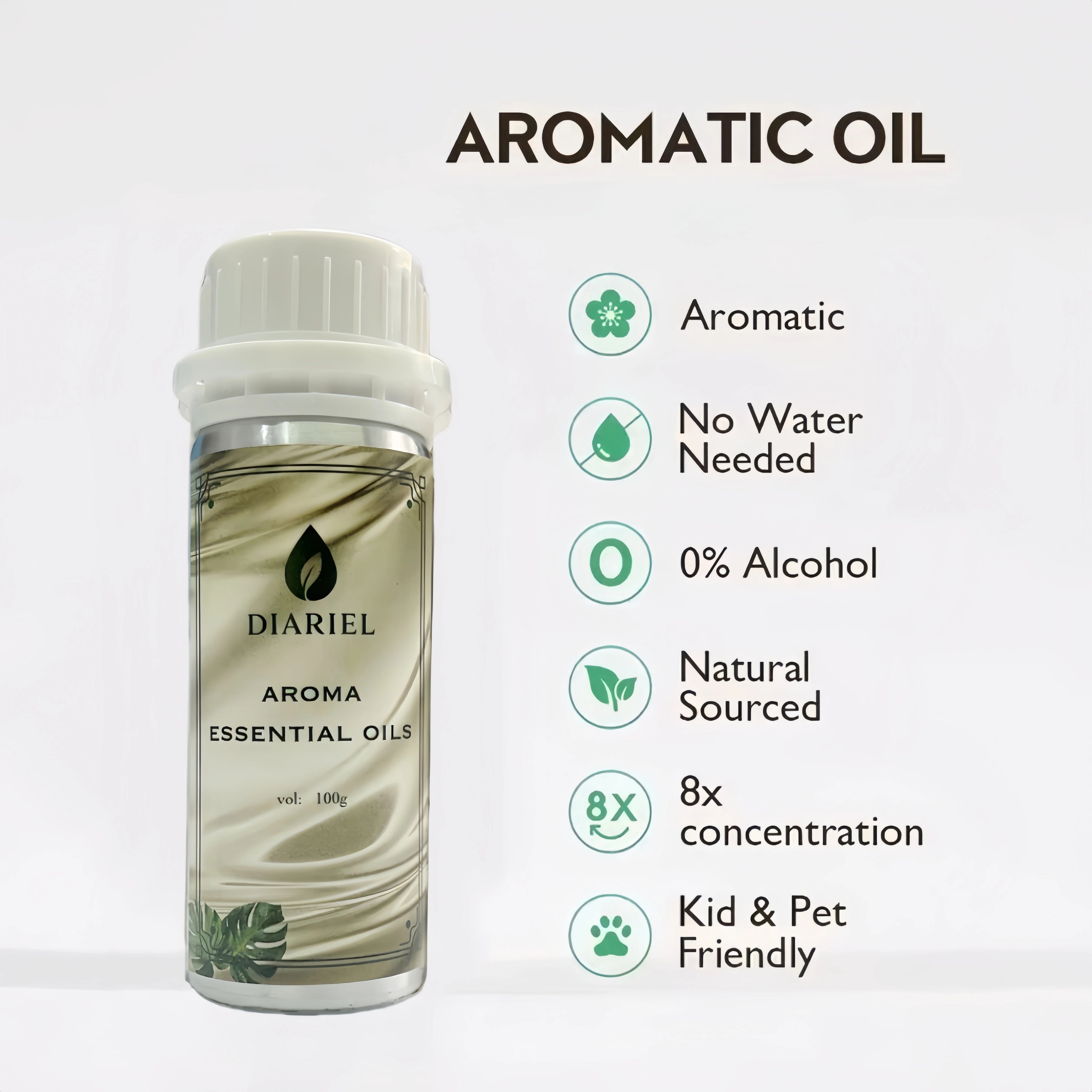 100ml Diaurelle Diffuser For Fragrance Oils Scent Hotel Premium Essential Oil for Aromatherapy Diffuser Waterless Diffuser Oil
