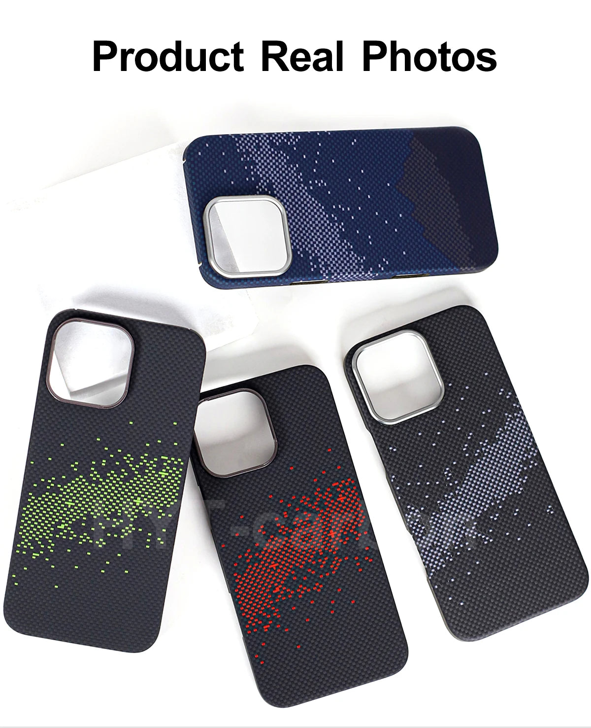 iPhone 16 Pro Max Aramid Fiber Case - Slim Military-Grade Protective Cover Tidesmit