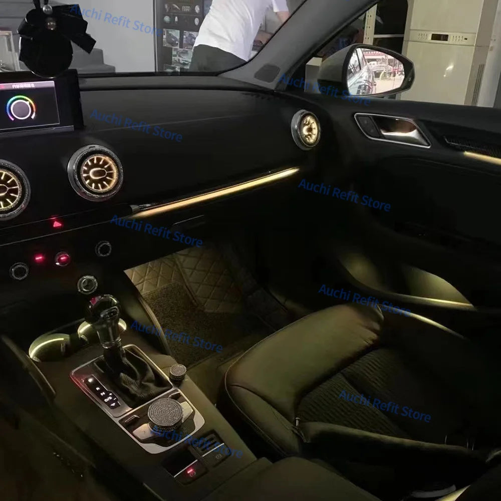 Ambient LED Interior Kit for Audi A3 S3 RS3 - 30-Color Custom Lighting Tidesmit