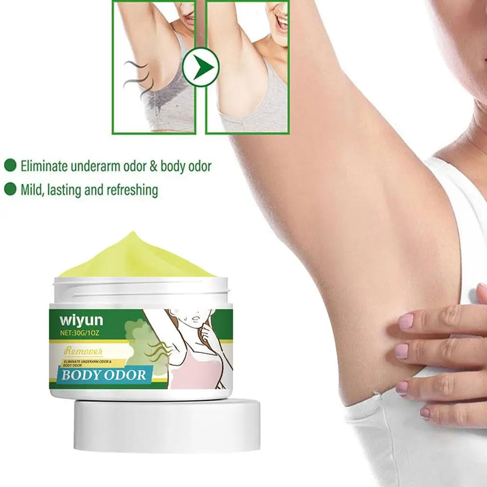 Tidesmit odor cream for armpits, a long-lasting sweatproof deodorant that removes body sweat and bad odors.