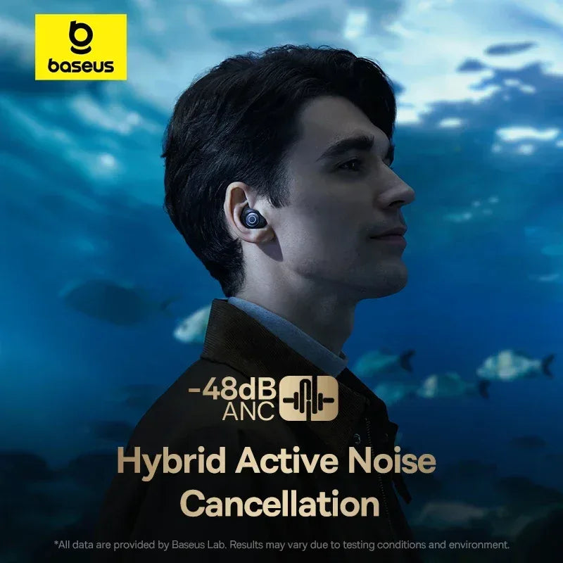 Tidesmit Wireless Noise Canceling Earbuds 48dB ANC MA10 Series Tidesmit
