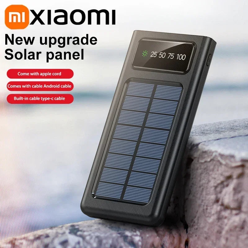 Tidesmit 200000mAh Solar Power Bank - Fast Charging Portable Charger Tidesmit