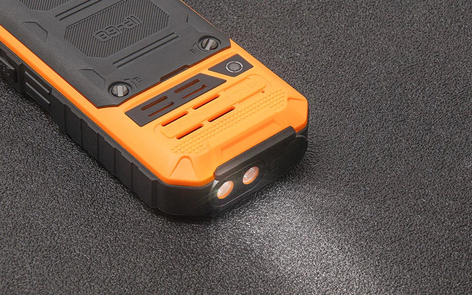 UNIWA S9 4G Feature Phone 2.4 ” IP68 Waterproof SOS Button Big Loudspeaker LED Light 3000mAh Rugged Cost-effective Mobile Phones