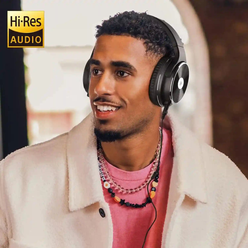 Wired Over-Ear Studio Monitor Headphones for Professional Audio Monitoring Tidesmit