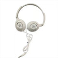 Over-Ear Wired Headphones with Active Noise Cancellation and HiFi Bass White Tidesmit