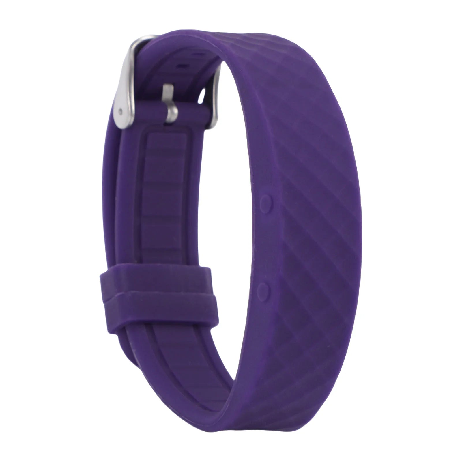 Vibrating Alarm Reminder USB Charging Watch LED Fitness Tracker Watch with Timer for Calories Sleep Tracking Purple