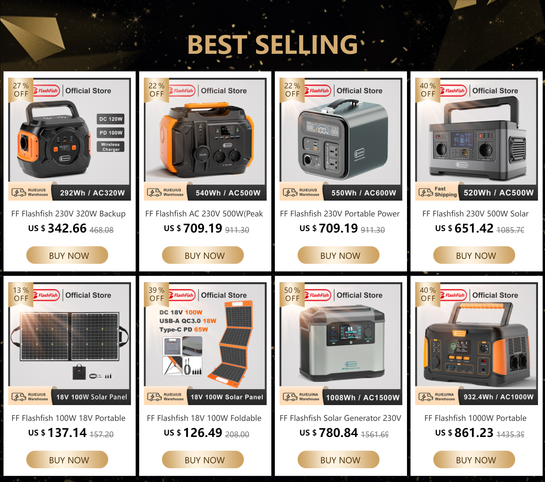 Portable Power Station 600W 540Wh Solar Generator for Outdoor Camping Tidesmit