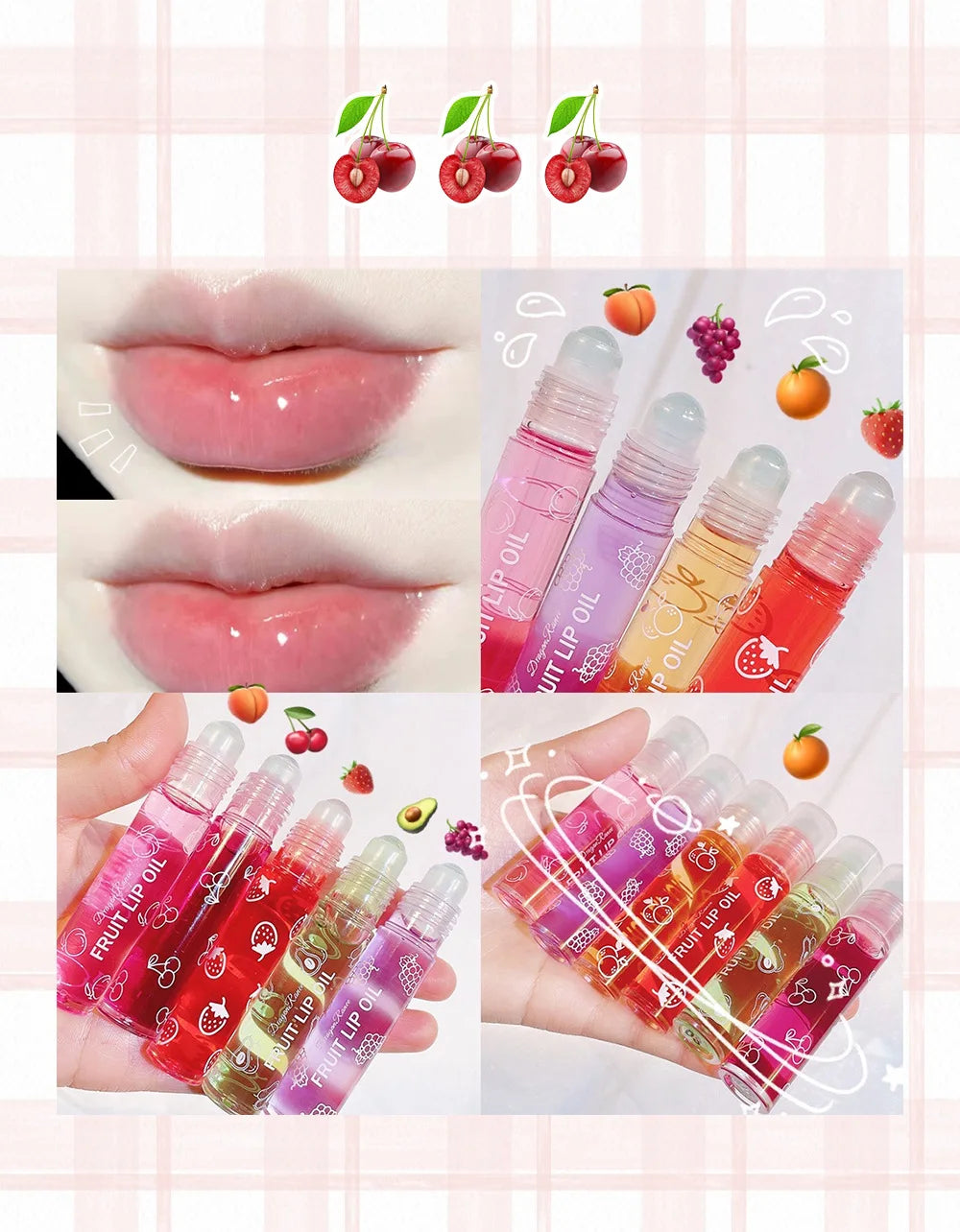 Moisturizing Lip Oil Gloss - Hydrating Lip Care for Soft Lips Lip Care Tidesmit