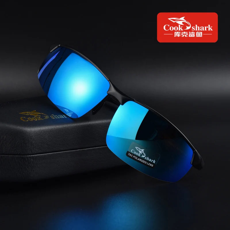 Polarized Driving Sunglasses for Men with UV Protection by Tidesmit Blue China Mainland black Tidesmit