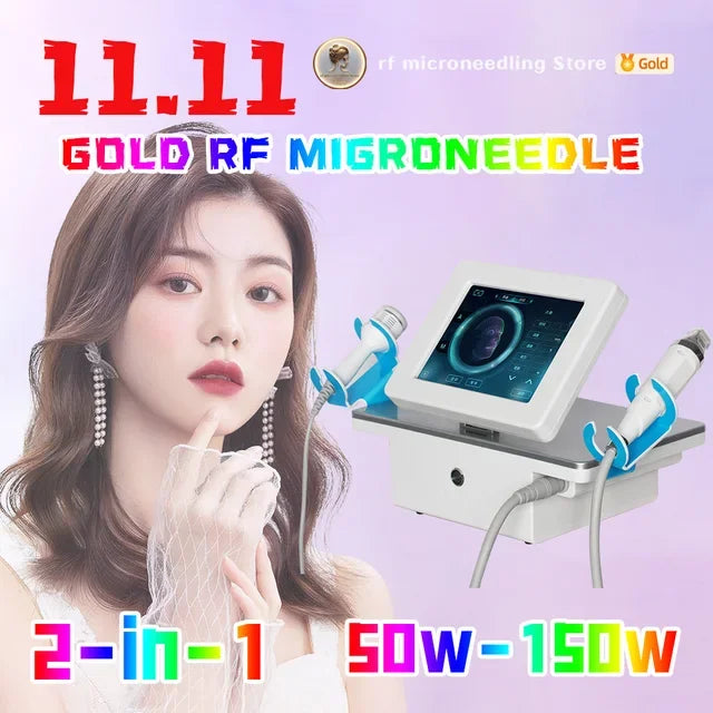RF Fractional Microneedling Machine 150W for Professional Skin Tightening Scrubs Treatments Tidesmit