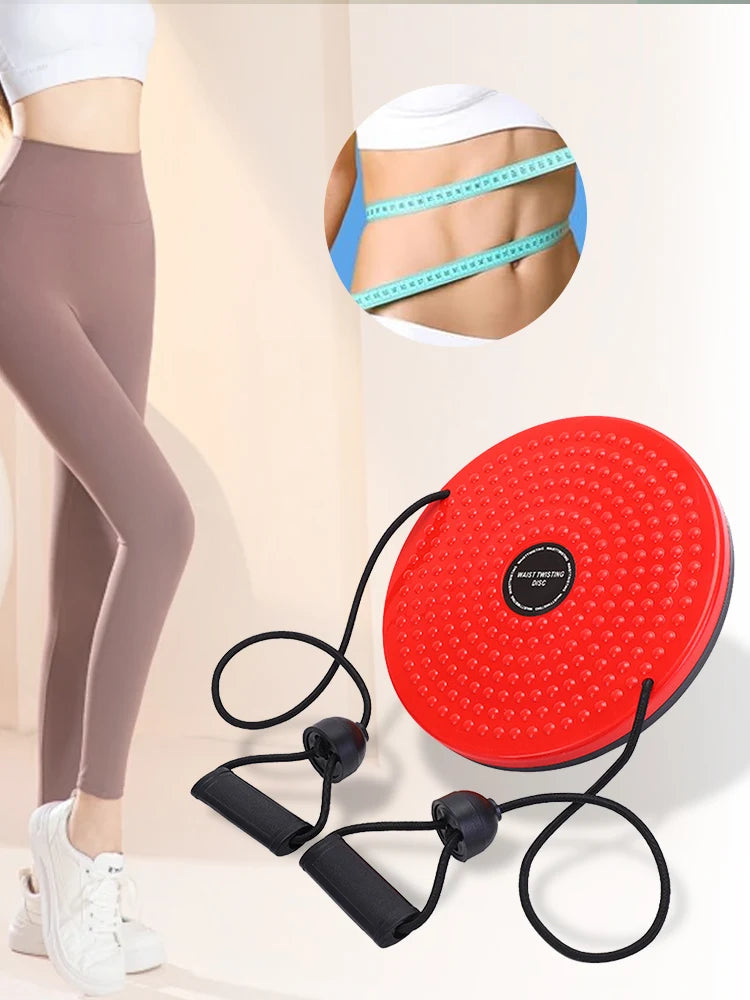 Waist Trainer Twisting Disc with Handles - Compact Fitness Equipment Body Shaping Massage Equipment Tidesmit