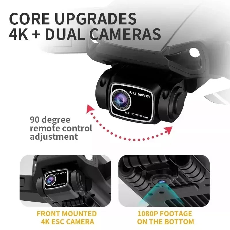4K GPS Drone with Obstacle Avoidance and FPV Camera | Tidesmit Tidesmit