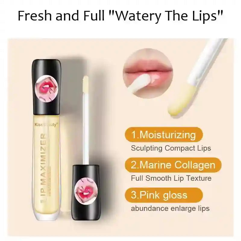 Lip Plumper Serum – Hydrating Volumizing Gloss for Full Lips Lip Care Tidesmit