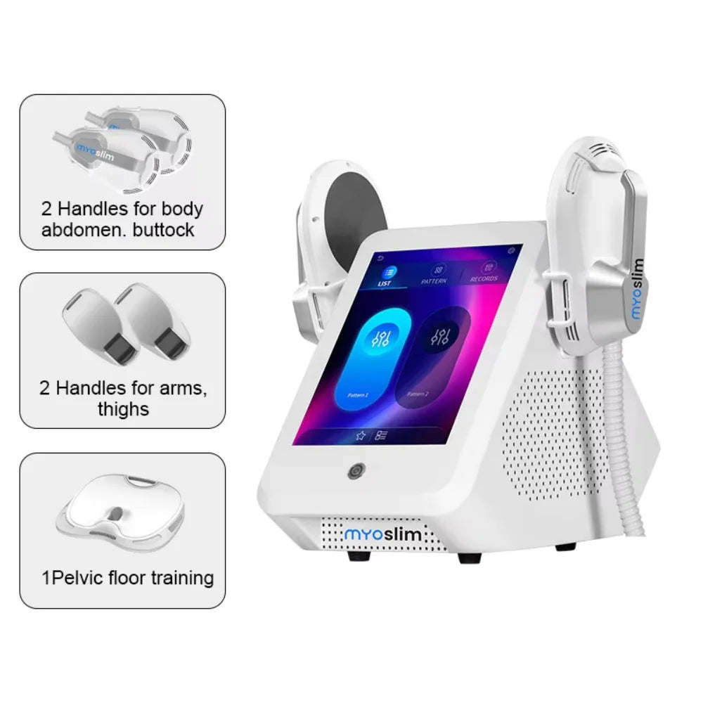 EMS Muscle Stimulator Machine for Body Sculpting with RF Tech - Tidesmit Back Massage Instrument Tidesmit