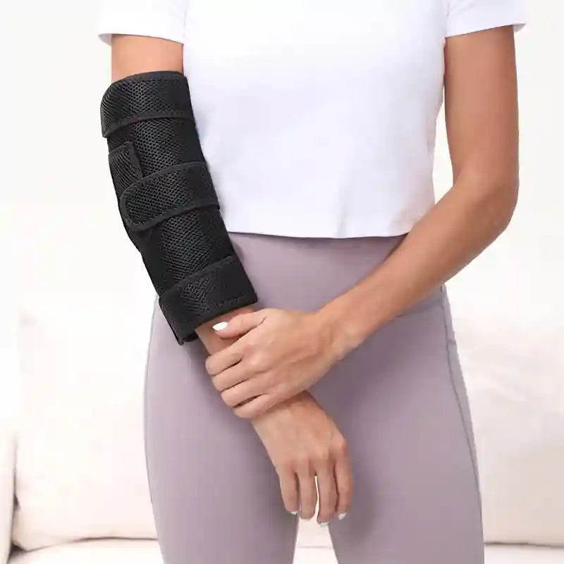 Heated Elbow Brace Wrap: Adjustable Compression Sleeve for Joint Relief Relaxation Treatment 5V-Heating Tidesmit
