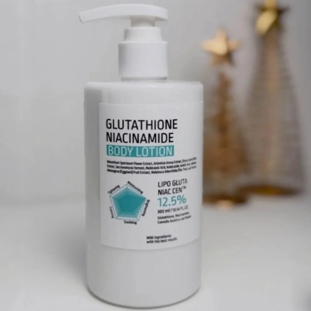 300ml Soothing Repair Centella Asiatica Body Care Cream Brighten Skin Tone Deep Moisturizing Glutathione Niacinamide Body Lotion
