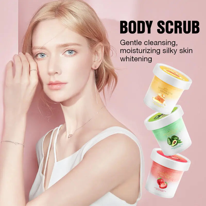 Ice Cream Body Scrub: Deep Exfoliating Natural Skincare Formula Scrubs Treatments Tidesmit