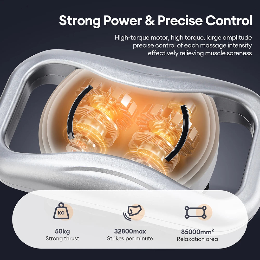 Deep Tissue Massage Gun: Percussion Muscle Recovery Tool Relaxation Treatment Tidesmit