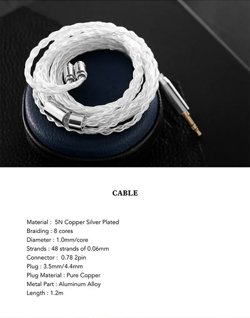 Kinera Celest Phoenixcall 5-Driver Hybrid In-Ear Monitors | Tidesmit Tidesmit