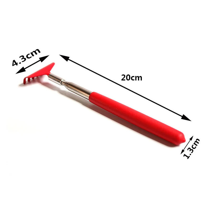 Telescopic Back Scratcher Stainless Steel Retractable Massager Back Massage Instrument Tidesmit