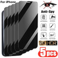 Privacy Screen Protector for iPhone 16 Pro Max - 9H Anti-Spy Tempered Glass Tidesmit