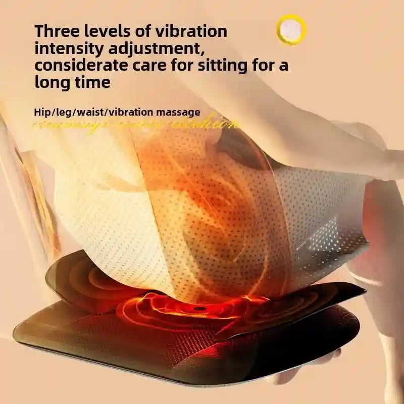 Massage Roller Seat Cushion for Deep Tissue Relief - Tidesmit EU Plug Massage Roller Tidesmit