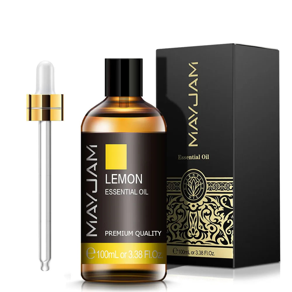 Tidesmit 100ml organic lemongrass essential oil for diffusers and candle making in aromatherapy application