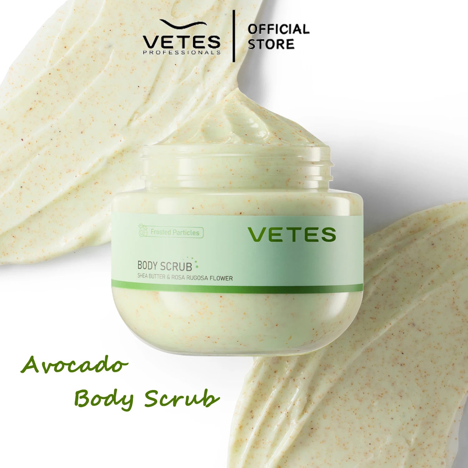 Body Scrub Exfoliant 250ml – Professional Smoothing Skin Care Scrubs Treatments Tidesmit