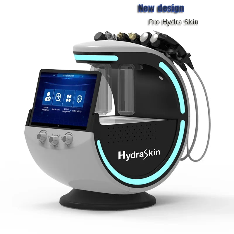 7-in-1 Hydro Facial Machine | Professional Deep Skin Therapy Body Shaping Massage Equipment Black 7 IN 1 Tidesmit