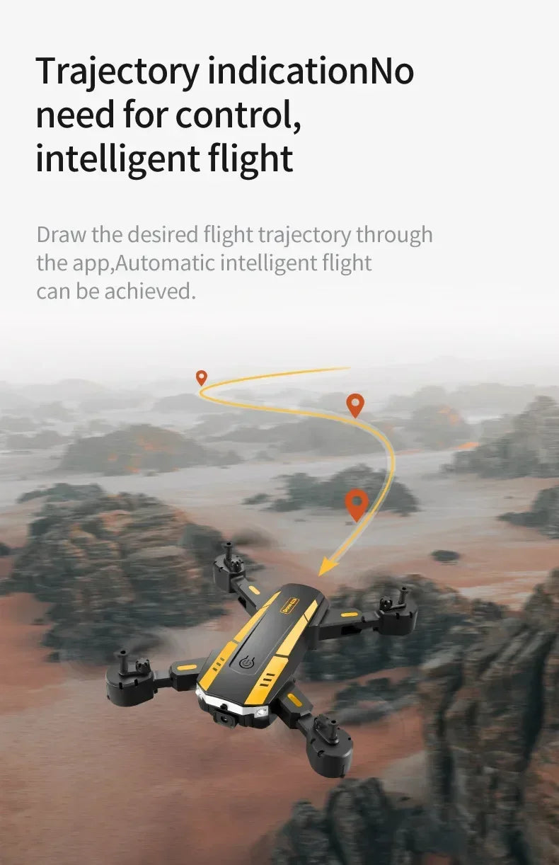 8K GPS Camera Drone Foldable Quadcopter with Obstacle Avoidance Tidesmit