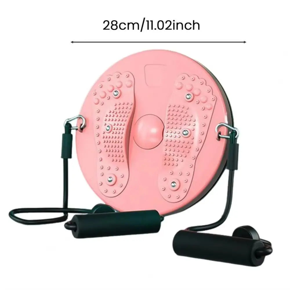 Magnetic Waist Twisting Disc with Resistance Bands - Tidesmit Body Shaping Massage Equipment Tidesmit