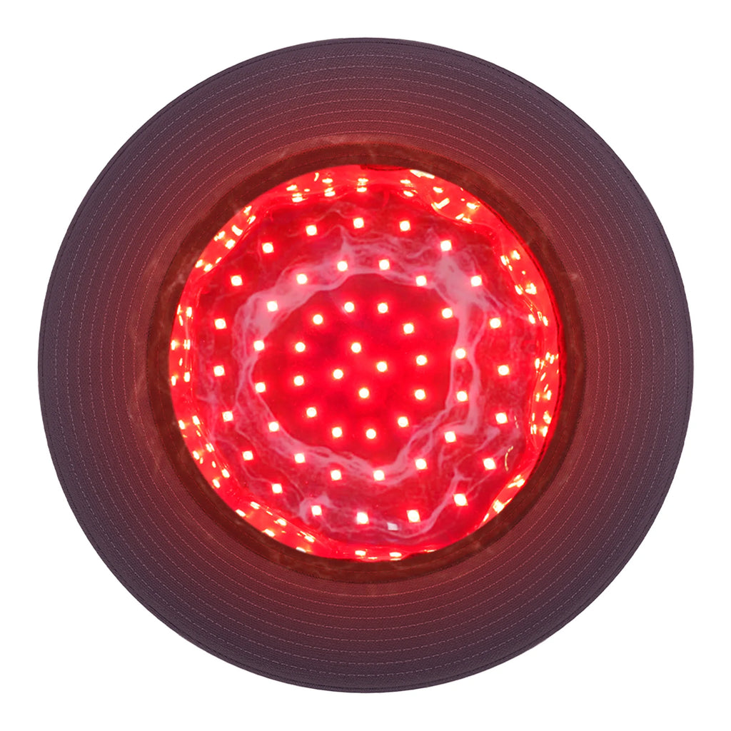 Red Light Therapy Hair Growth Hat, Dual Wavelength LED - Navy Relaxation Treatment Tidesmit